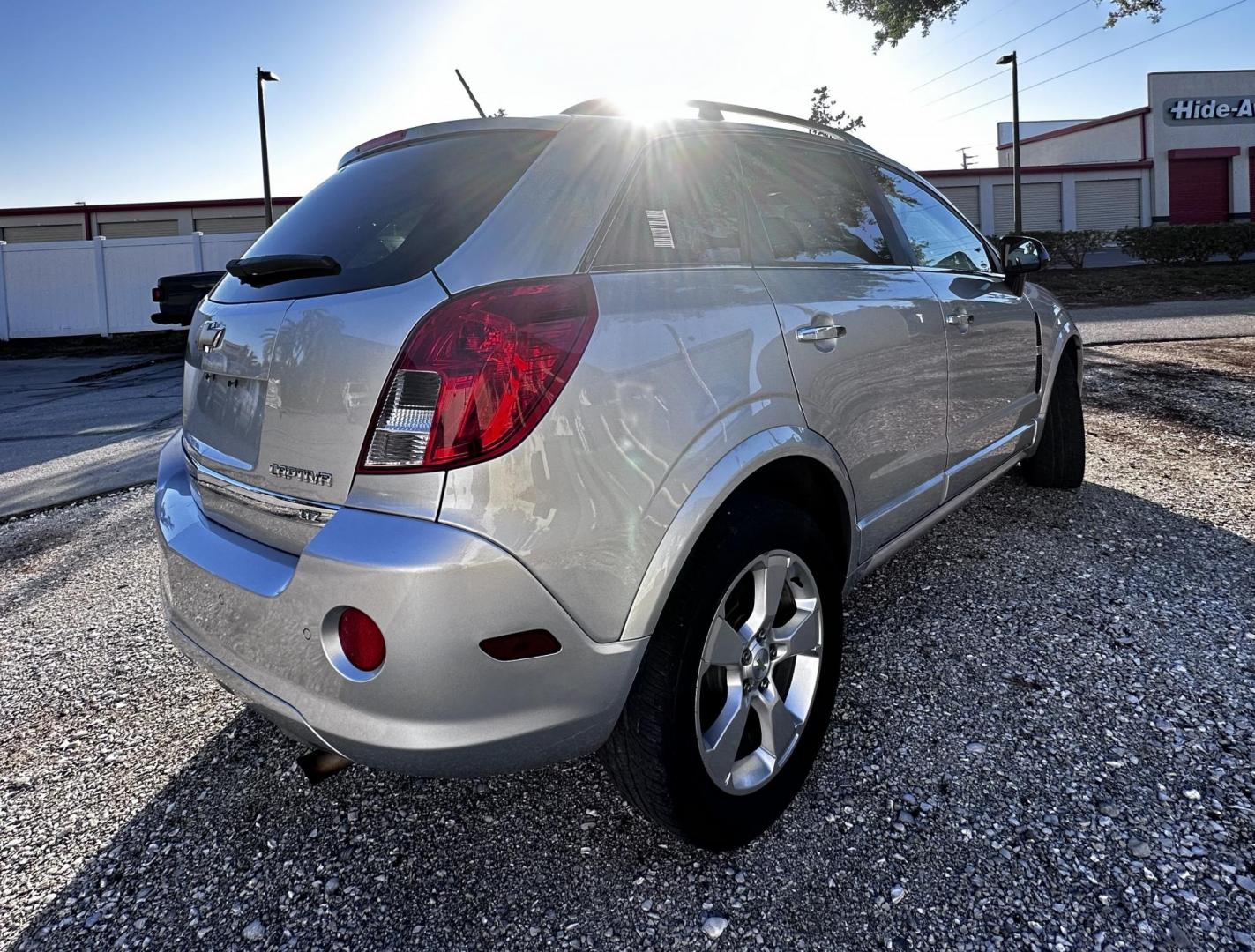 2013 Silver Chevrolet Captiva Sport Fleet LTZ FWD (3GNAL4EK0DS) with an 2.4L L4 DOHC 16V FFV engine, 6-Speed Automatic transmission, located at 4724 53rd Ave East, Suite 1, Bradenton, FL, 34203, (941) 803-7117, 27.445360, -82.501678 - Looking for a reliable SUV that's perfect for your family's needs? Look no further than this 2013 Chevy Captiva LTZ! With only 68,555 miles on the clock, this vehicle is in great condition and ready to hit the road. Plus, it comes equipped with brand new BFG tires, ensuring a smooth ride wherever yo - Photo#5